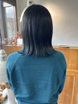 ムニ(MUNI)&nbsp;裾カラー×ダスティブルー！