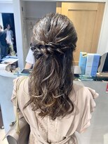 テトラ バイ ネオリーブ 横浜西口店(tetra by neolive)&nbsp;＊ゆるふわハーフアップアレンジ＊