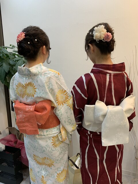 お祭り着付け/お祭りヘアセット