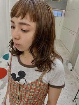 エンドリンク(endlink) ラフなミディアムヘア