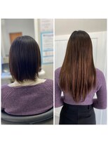 ヘアアンドメイク サファイア 豊橋店(ヘア&メイク SAPPHIRE)&nbsp;#イメチェン#エクステ#大変身#ギャル#清楚#正義