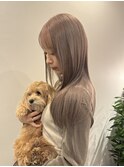 ミルクティーベージュ/ケアブリーチ/ハイトーン
