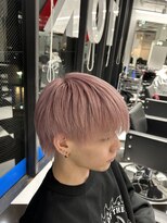 オーシャントーキョー(OCEAN TOKYO)&nbsp;メンズパーマツイスパ波巻きスパイラルマッシュセンターパート