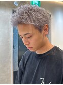 スパイキーショート×ホワイトミルクティー