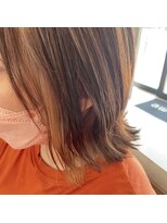 アムアム(amu_amu)&nbsp;透明感抜群外国人風カラー★カット＋イルミナカラー＋うる艶TR