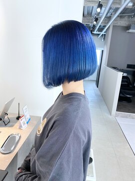 セイル(Sail) アクアブルー×ボブ[淡路駅]