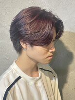 ニアウ 高崎店(Niau)&nbsp;メンズセンターパートニュアンスフェザーパーマ群馬高崎眉毛韓国