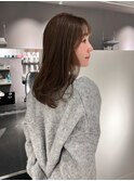 ブリーチなしでつくる透明感ベージュ/枚方美容室