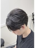 毛流れセンターパート