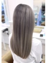 シャルティア(SHALLTIA)&nbsp;グレージュ【山口市美容室】【山口市ハイトーン】