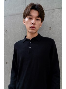 ベター(better) 前髪が目にかからない長さの清潔感あるセンターパート