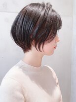 セイドット リー(Say. Ree)&nbsp;Say.ショートボブブルーカラー細めハイライトミニウルフ表参道