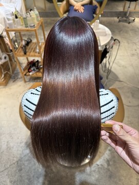 ロンド シャルム 吉祥寺(Lond charme) ミニウルフ髪質改善縮毛矯正酸性ストレートレイヤーカット吉祥寺