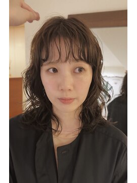 ヌンク(nunc) ミディアムパーマ