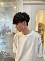 ソイクフ 四条大宮店(SOY-KUFU)&nbsp;20代30代40代マッシュパーマニュアンスパーマスパイキーショート