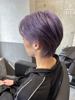 シェリール(CHERiR)&nbsp;CHERiR藤木（ショートレイヤー×プラチナパープル）