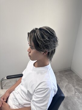 ジェントル(GENTLE) フェザーショートニュアンスパーマフェザーパーマ