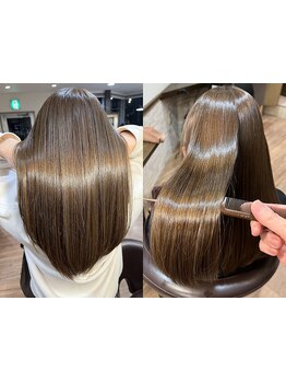 30歳から始める髪質改善で美髪に*マンツーマン施術だから髪質に合わせたオーダーメイドの髪質改善が叶う◎