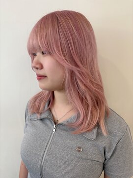 アンプ(amp) ホワイトピンク