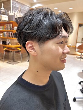 モリオ フロム ロンドン サッポロファクトリー店(morio FROM LONDON) morio札幌 毛流れパーマ ニュアンスパーマ