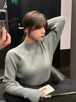 メゾンイデアル(maison Ideal)&nbsp;結んでも可愛い顔周り