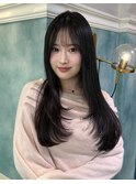 ♪ 韓国顔周り/ハイレイヤーカット/ミディアムレイヤー/銀座65
