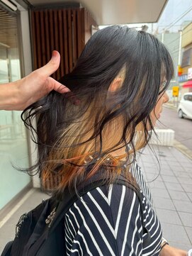 ブリッツ レボ(BLITZ-REVO) ピンクベージュ/アンブレラカラー/クールショート/前髪/柏駅