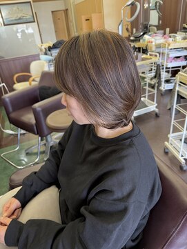 シャンプー ボーイ 宮崎柳丸店(SHAMPOO BOY) 白髪ぼかしハイライト