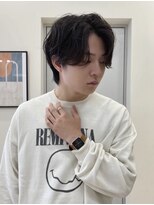ハニー 町田(HONEY)&nbsp;センターパート ニュアンスパーマ
