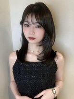 ユーフォリア 銀座本店(Euphoria)&nbsp;【AYAKI】ミディアムレイヤー 髪質改善ストレート 韓国
