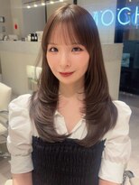 オモチャ 銀座(OMOCHA)&nbsp;小顔見え！韓国風くびれレイヤーミディ