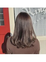 キングスベリー(Hair Relaxation King's Berry)&nbsp;艶グレージュ暗めカラー11.7
