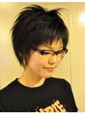 パンキッシュショートスタイル