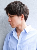メンズ　髪型　ビジネス 社会人 30代 男　白髪染め