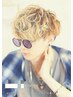 【メンズ限定】ダブルカラー/ハイライト＋カット 14000円