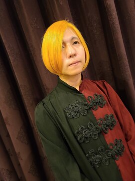 ヘアートランプ(hair trump) 金ボブ◆メンズもレディースも◆シャープ&スムース