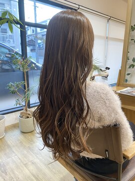 ソッリーソ ヘア(sorriso hair) 【sorriso hair桜山】ハイライト☆モカベージュ