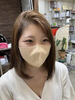 ヘアー クチュリエ ビーホワイト(hair couturier B:white) かきあげ女子