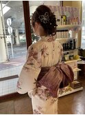 yukata hairarrange × styling
