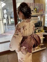 チップタップ 町田店(tip top)&nbsp;yukata hairarrange × styling