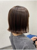 Second × 外ハネスタイル