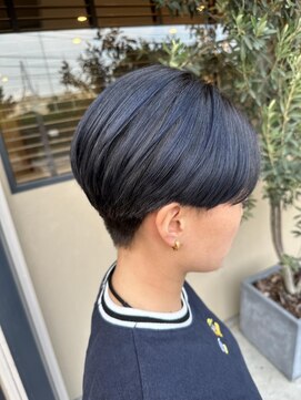 スーリール 春日店(Sourire) 小顔カットハンサムショート福岡20代30代40代