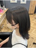 前髪カット×サイドバング