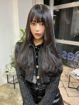 ネス(ness) layer cut【バイカルテ】【透ける暗髪】