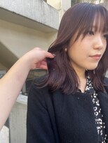 ラミエ バイ メルト 吉祥寺(lamie by melt)&nbsp;【小川】ピンクブラウン/暖色カラー/ブリーチなしカラー