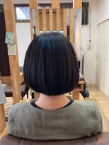 グランバイ アトリエドングリ(Grand × AtlierDonguri) お客様髪質改善データ1152(重めボブが好き)