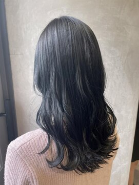 オリガミ トイロ(ORIGAMI TOIRO) ブルーブラック×ミディ