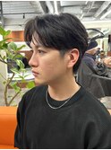 メンズ/センターパート/ニュアンスパーマ