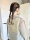 オーヘアアンドアイ(oo.hair and eye)の写真/【早朝8時30分(早朝料金込み)6050円～】トータルバランスを考えた最高に可愛い仕上がりで特別な1日に♪