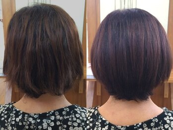 ホッペ(hoppe)の写真/細部までこだわって上質なスタイルに!!髪のくせ・うねりをしっかり抑え、あなたのお悩み一緒に解決します。